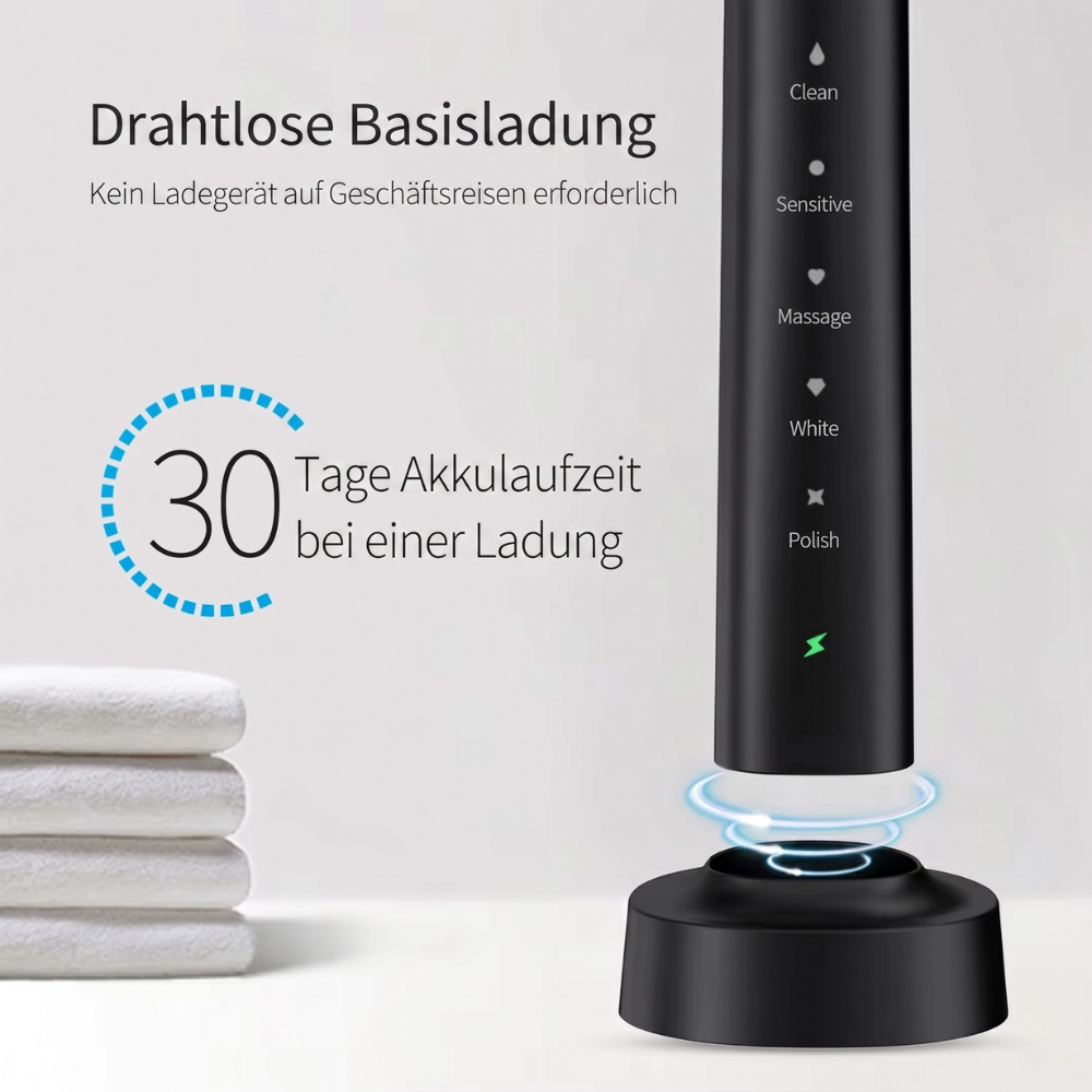 Heimwert Sonic D7 – Professionelle Zahnreinigung mit Schalltechnologie für glattere Zähne und optimale Mundhygiene (Kopie)