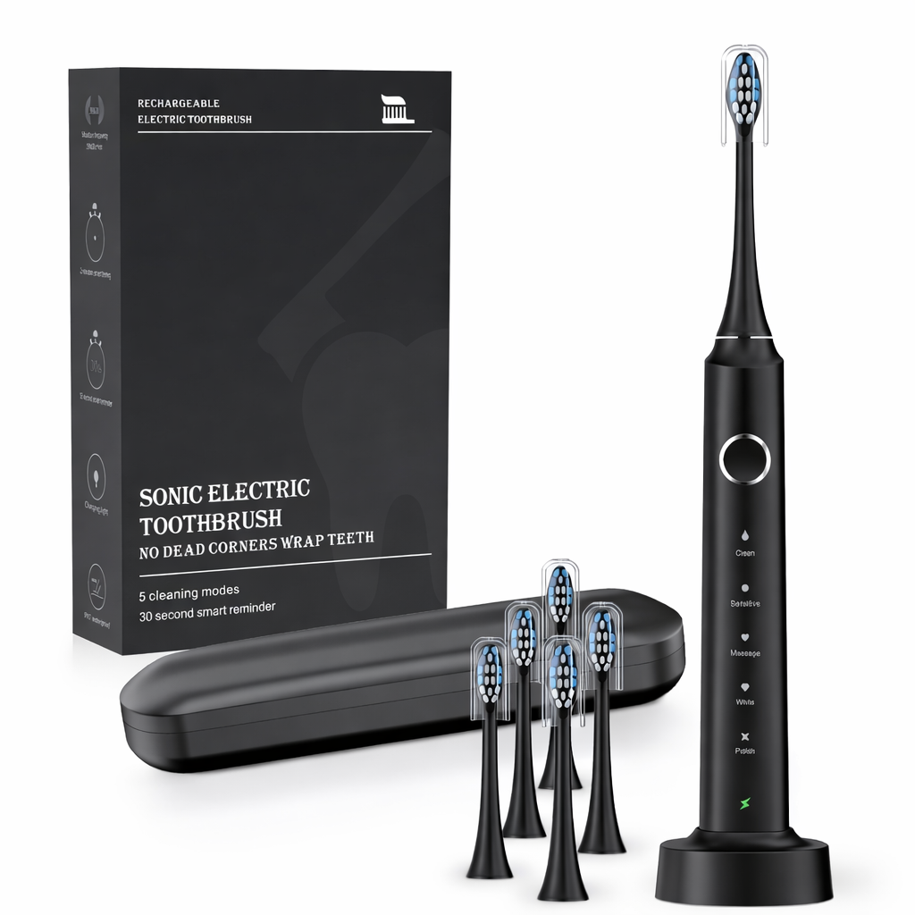 Heimwert Sonic D7 – Professionelle Zahnreinigung mit Schalltechnologie für glattere Zähne und optimale Mundhygiene (Kopie)